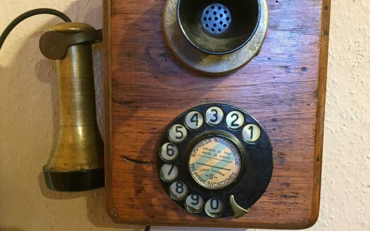 Fernsprecher um 1900 Christine Fernsprecher um 1900 Christine